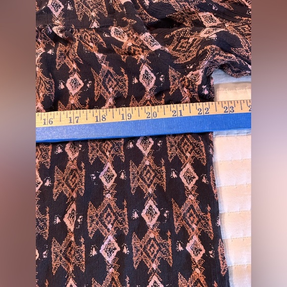 Billabong Sweet Sand Boho Tribal Tunic Top Size L(c6 - Picture 11 of 11
